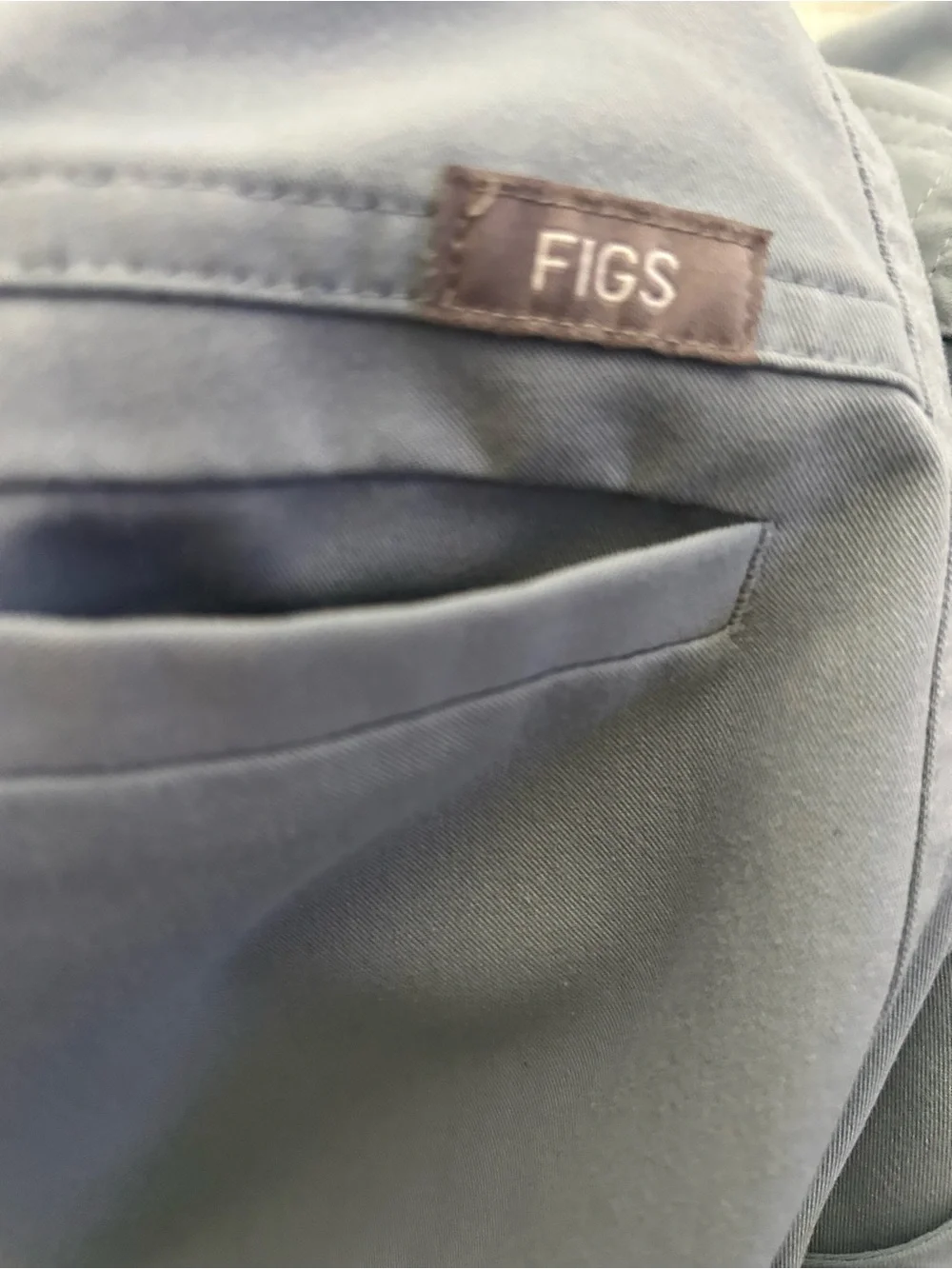 FIGS Light Blue Jogger Scrub Pants